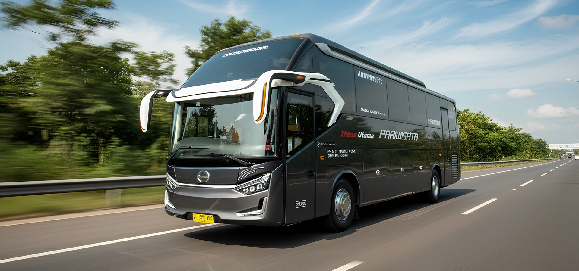 BIG BUS PARIWISATA - Kapasitas 48-59 Seats